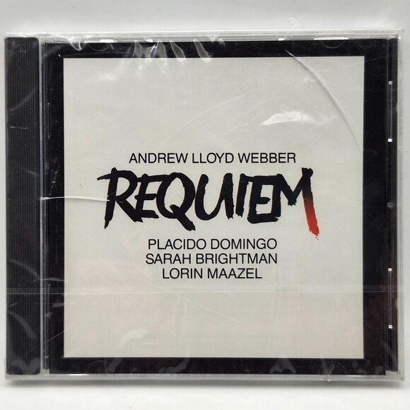 Andrew Lloyd Webber Requiem CD 1985 EMI Digital Domingo Brightman Maazel Sealed - Picture 1 of 2